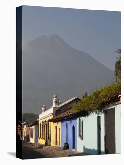 Colonial Buildings and Volcan De Agua, Antigua, Guatemala-Sergio Pitamitz-Premier Image Canvas
