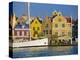 Colonial Gabled Waterfront Buildings, Willemstad, Curacao, Caribbean, West Indies-Gavin Hellier-Premier Image Canvas