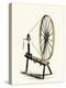 Colonial Spinning Wheel-null-Premier Image Canvas