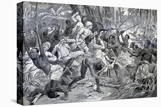 Colonial Struggle in Benin 1897-Chris Hellier-Premier Image Canvas