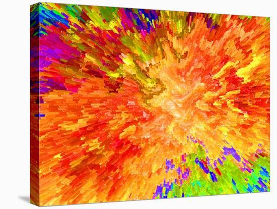 Color Detonation-Ruth Palmer 3-Stretched Canvas