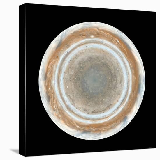 Color Map of Jupiter-Stocktrek Images-Premier Image Canvas