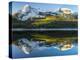 Colorado, East Beckwith Mountain. Reflection in Lost Lake Slough-Jaynes Gallery-Premier Image Canvas