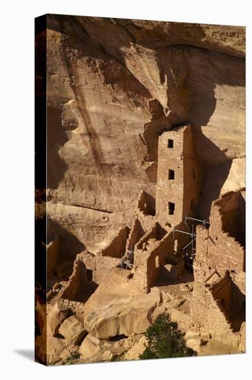 Colorado, Mesa Verde National Park, the Square Tower House Ruins-David Wall-Premier Image Canvas