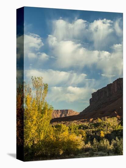 Colorado Plateau. Clouds over a Mesa in Early Autumn, Castle Valley-Judith Zimmerman-Premier Image Canvas
