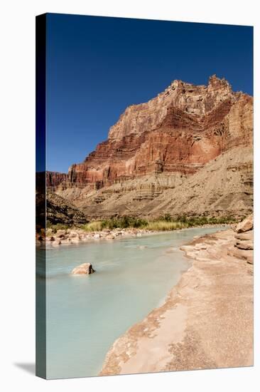 Colorado River. Calcium Carbonate Colors. Grand Canyon. Arizona-Tom Norring-Premier Image Canvas