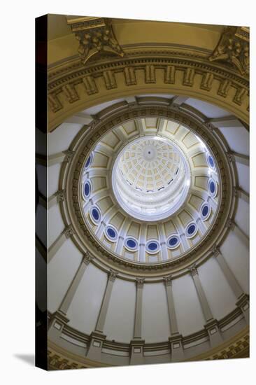 Colorado State Capitol Building, Denver, Colorado, USA-Walter Bibikow-Premier Image Canvas