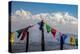 Colored Prayer Flags Flutter in Front of the Majestic Kanchenjunga-Roberto Moiola-Premier Image Canvas