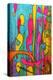 Colorful Abstract 56-Howie Green-Stretched Canvas