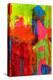 Colorful Abstract 58-Howie Green-Stretched Canvas