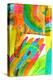 Colorful Abstract 65-Howie Green-Stretched Canvas