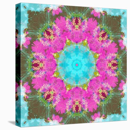 Colorful and Symmetric Photographic Layer Work of Blossoms-Alaya Gadeh-Premier Image Canvas