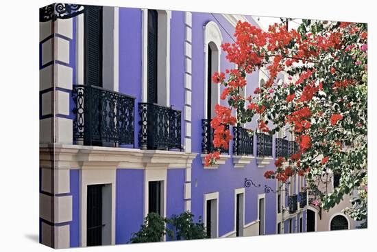 Colorful Balconies of San Juan, Puerto Rico-George Oze-Premier Image Canvas