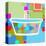 Colorful Bath II-Yashna-Stretched Canvas