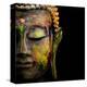 Colorful Buddha-null-Stretched Canvas