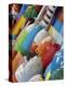 Colorful Buoys, Rockport, Cape Ann, Massachusetts, USA-Adam Jones-Premier Image Canvas