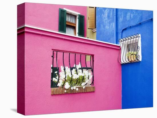 Colorful Burano City Homes, Italy-Terry Eggers-Premier Image Canvas