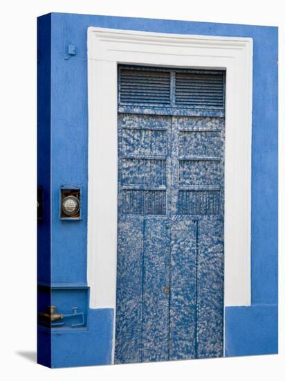 Colorful Doors, Merida, Yucatan, Mexico-Julie Eggers-Premier Image Canvas