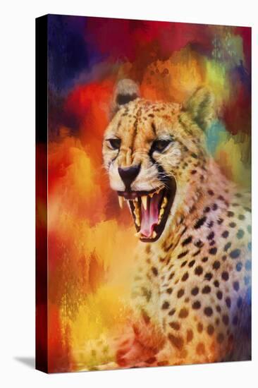 Colorful Expressions Cheetah 2-Jai Johnson-Premier Image Canvas