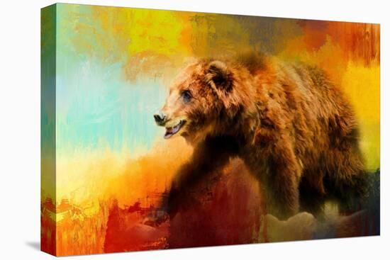 Colorful Expressions Grizzly Bear-Jai Johnson-Premier Image Canvas