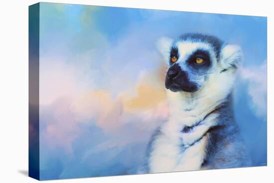 Colorful Expressions Lemur-Jai Johnson-Premier Image Canvas