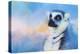 Colorful Expressions Lemur-Jai Johnson-Premier Image Canvas