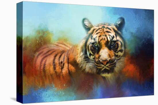 Colorful Expressions Tiger 2-Jai Johnson-Premier Image Canvas