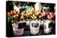Colorful Flowers in A Flower Shop on A Market-Curioso Travel Photography-Premier Image Canvas