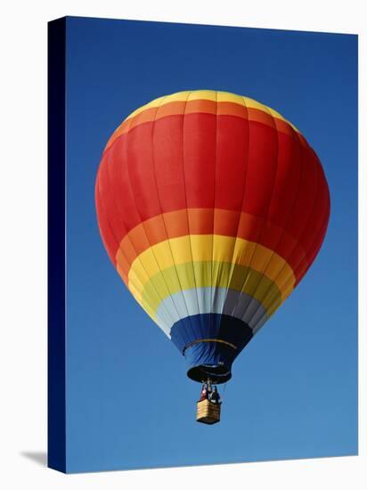 Colorful Hot Air Balloon in Sky, Albuquerque, New Mexico, USA-null-Premier Image Canvas