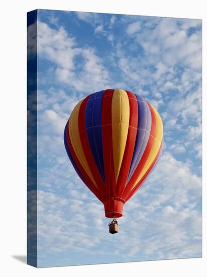 Colorful Hot Air Balloon in Sky, Albuquerque, New Mexico, USA-null-Premier Image Canvas