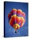 Colorful Hot Air Balloon in Sky, Albuquerque, New Mexico, USA-null-Premier Image Canvas