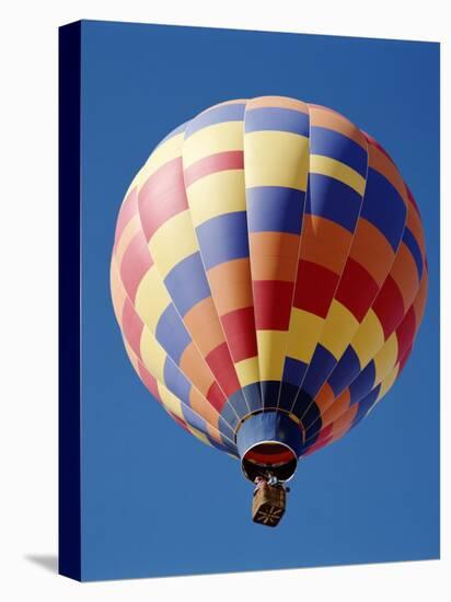 Colorful Hot Air Balloon in Sky, Albuquerque, New Mexico, USA-null-Premier Image Canvas