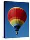 Colorful Hot Air Balloon in Sky, Albuquerque, New Mexico, USA-null-Premier Image Canvas