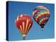 Colorful Hot Air Balloons in Sky, Albuquerque, New Mexico, USA-null-Premier Image Canvas