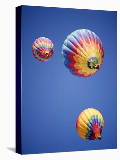 Colorful Hot Air Balloons in Sky, Albuquerque, New Mexico, USA-null-Premier Image Canvas