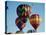 Colorful Hot Air Balloons in Sky, Albuquerque, New Mexico, USA-null-Premier Image Canvas