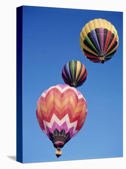 Colorful Hot Air Balloons in Sky, Albuquerque, New Mexico, USA-null-Premier Image Canvas