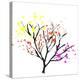 Colorful Leaves in a Tree-Whoartnow-Premier Image Canvas