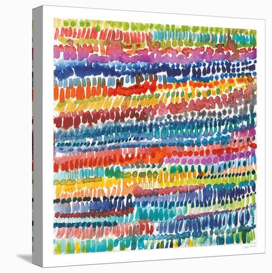 Colorful Patterns III-Cheryl Warrick-Stretched Canvas