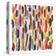 Colorful Patterns IX-Cheryl Warrick-Stretched Canvas