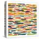 Colorful Patterns X-Cheryl Warrick-Stretched Canvas