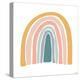 Colorful Rainbow-Gigi Louise-Stretched Canvas
