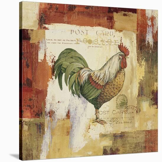 Colorful Rooster I-Lisa Audit-Stretched Canvas