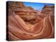 Colorful Sandstone Swirls in the Wave Formation, Paria Canyon, Utah, Usa-Dennis Flaherty-Premier Image Canvas