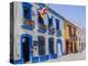 Colorful street, Oaxaca, Mexico, North America-Melissa Kuhnell-Premier Image Canvas