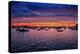 Colorful Sunset Newport Rhode Island-null-Stretched Canvas