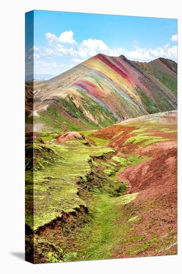 Colors of Peru - Mountain of Seven Colors-Philippe HUGONNARD-Premier Image Canvas