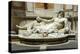 Colossal fountain of Marforio, the river god, restored as Oceanus-Werner Forman-Premier Image Canvas