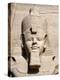 Colossal statue of Rameses II, Temple of Rameses II, Abu Simbel, Egypt-Werner Forman-Premier Image Canvas