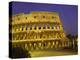 Colosseum at Night, Rome, Italy-Roy Rainford-Premier Image Canvas